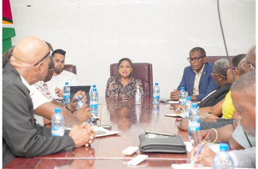 Minister of Local Government and Regional Development, Priya Manickchand on Tuesday met with the Mayor and City Council