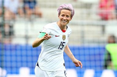Two-time World Cup winner Megan Rapinoe