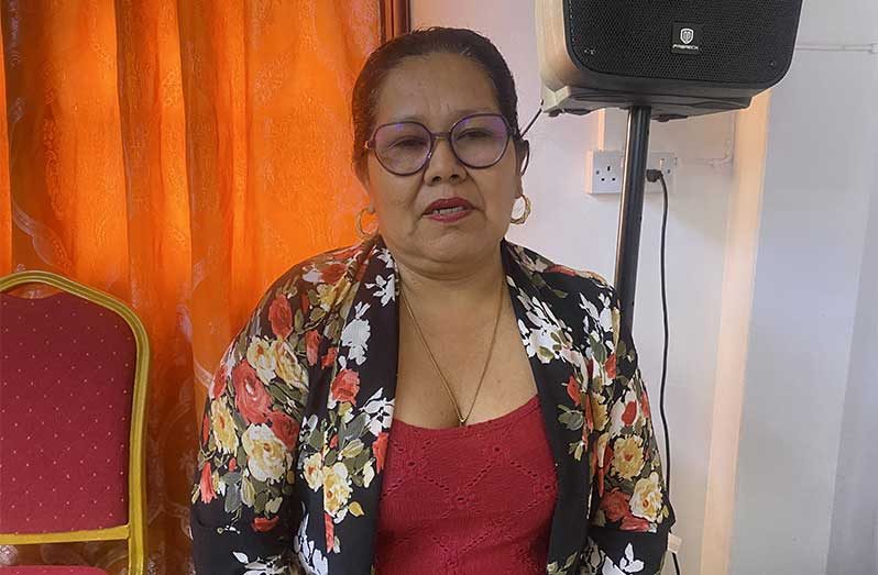 Head of the Hinterland Affairs Committee and Regional Democratic Councillor, Melrose Henry