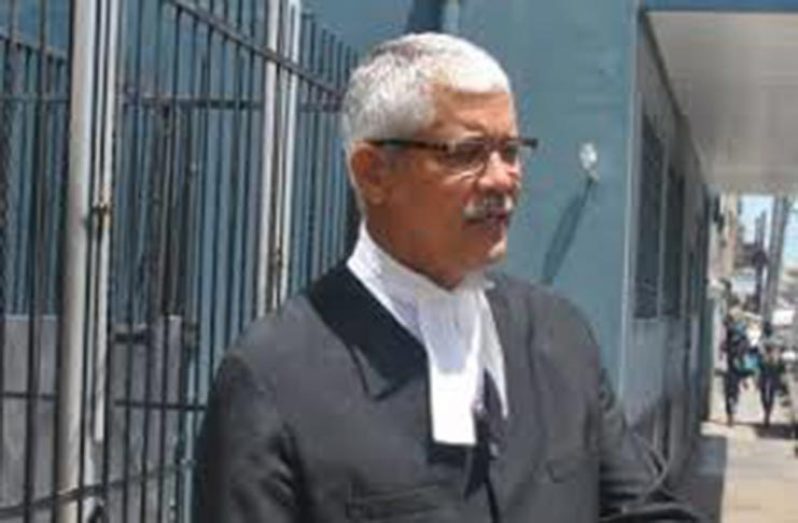 Senior Counsel Douglas Mendes, of Trinidad & Tobago