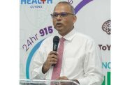 Minister of Health, Dr Frank Anthony (Japheth Savory photos)