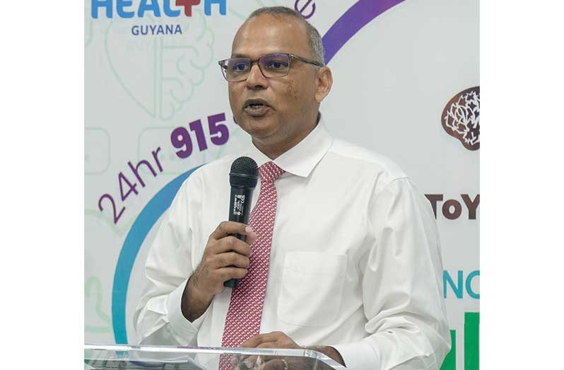 Minister of Health, Dr Frank Anthony (Japheth Savory photos)