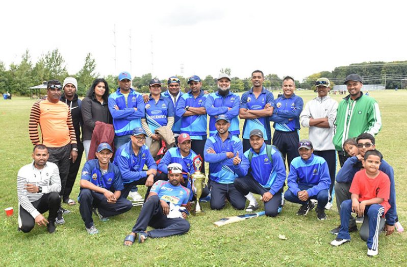 The victorious Division One Mercenary side
