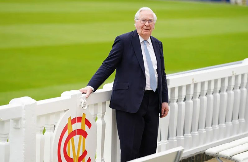 Mervyn King To Replace Mark Nicholas As Mcc President - Guyana Chronicle