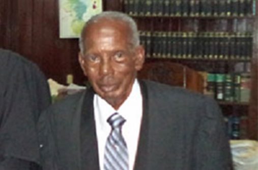 Former Chancellor of the Judiciary, Keith Massiah