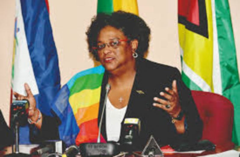 Chairman of CARICOM, Prime Minister of Barbados, Mia Mottley