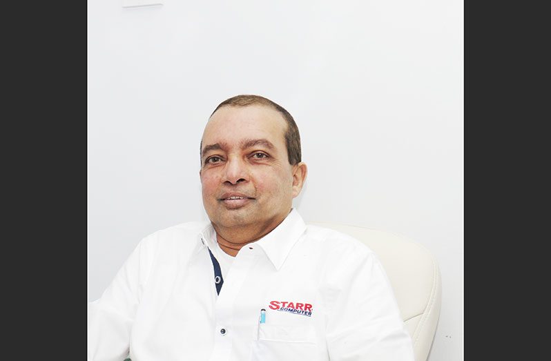 President of STARR Computer Mike Mohan