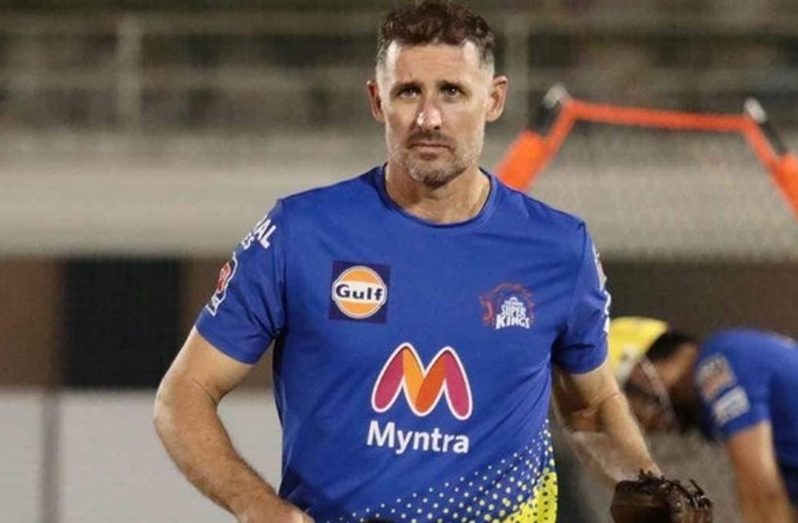 Chennai Super Kings batting coach Mike Hussey