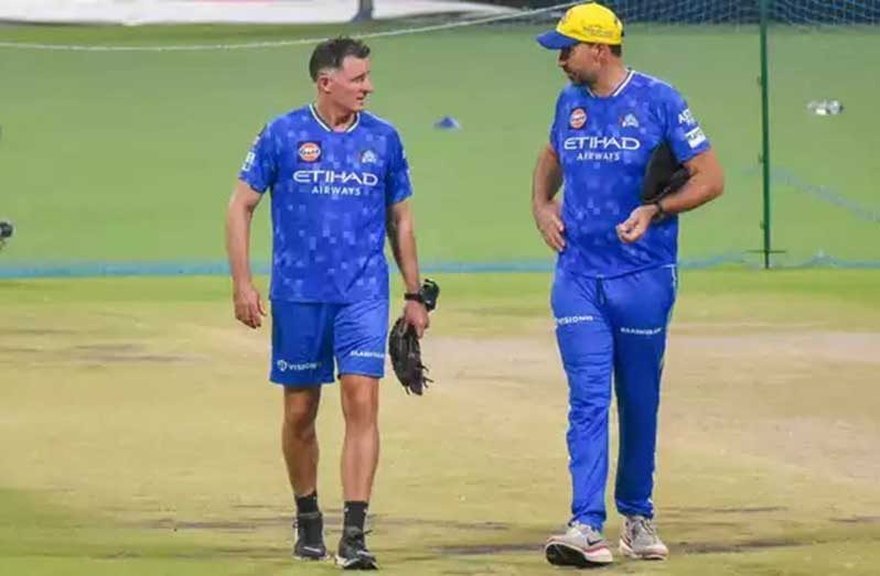 Mike Hussey has been the team's batting coach since 2018, working under Fleming