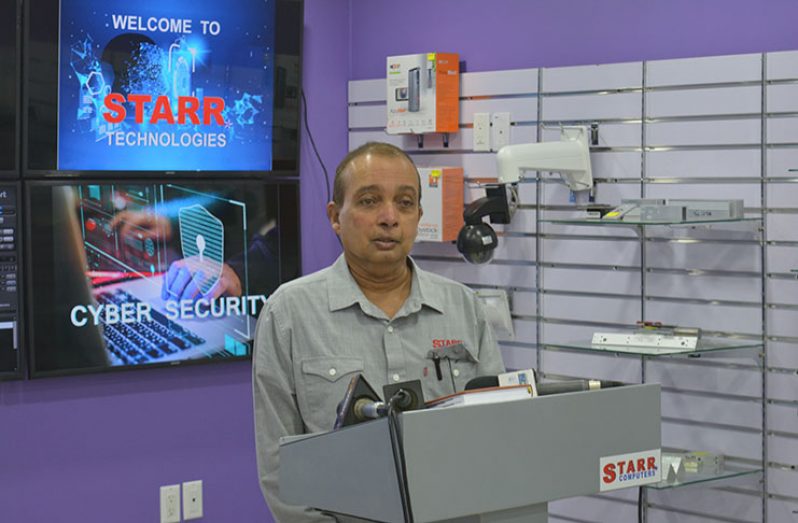 President of STARR Computer, Mike Mohan