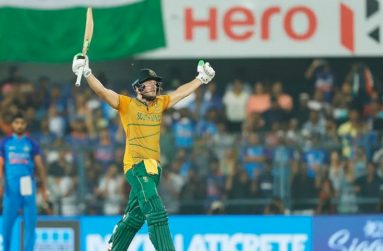 David Miller's unbeaten 106 was in vain•(BCCI
 Photo)