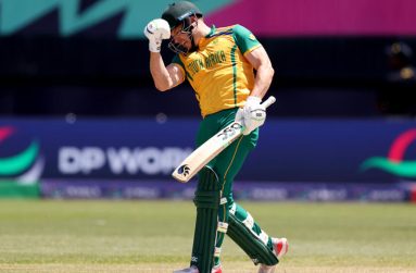 David Miller hit an unbeaten 59 to see South Africa to victory