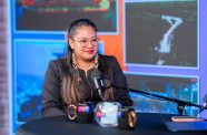 Minister of Amerindian Affairs, Sarah Browne-Shadeek, during her appearance on the Starting Point Podcast