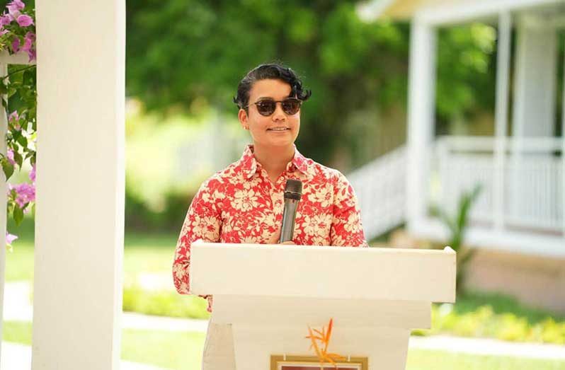 Minister of Tourism, Industry and Commerce Susan Rodrigues