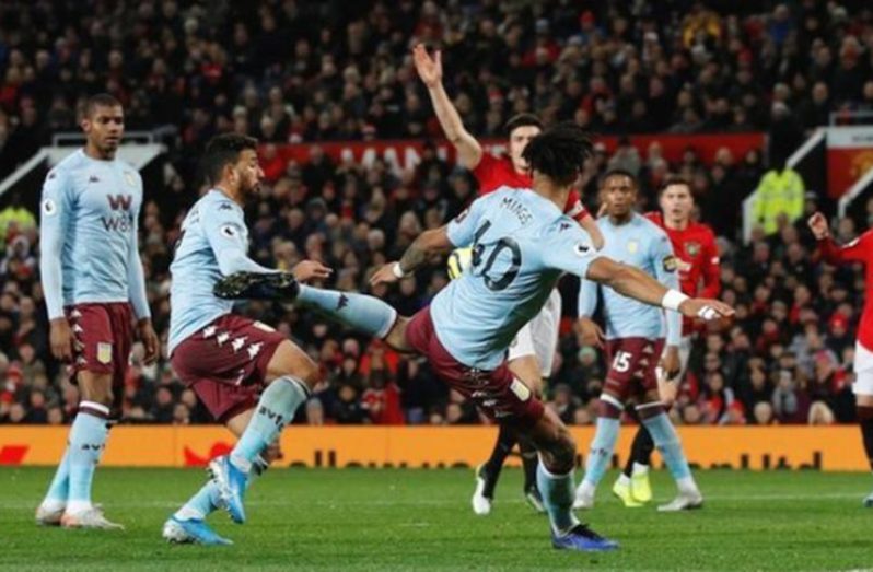 Tyrone Mings' first Premier League goal came in his 31st appearance in the competition