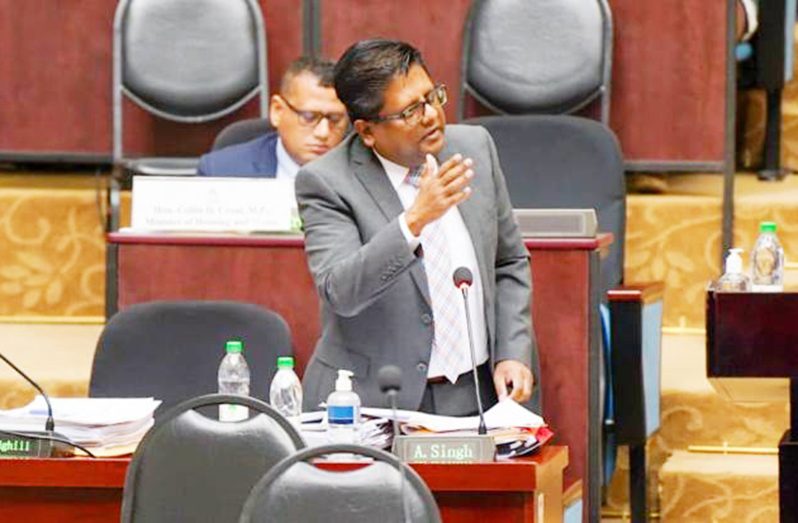 Senior Finance Minister, Dr Ashni Singh