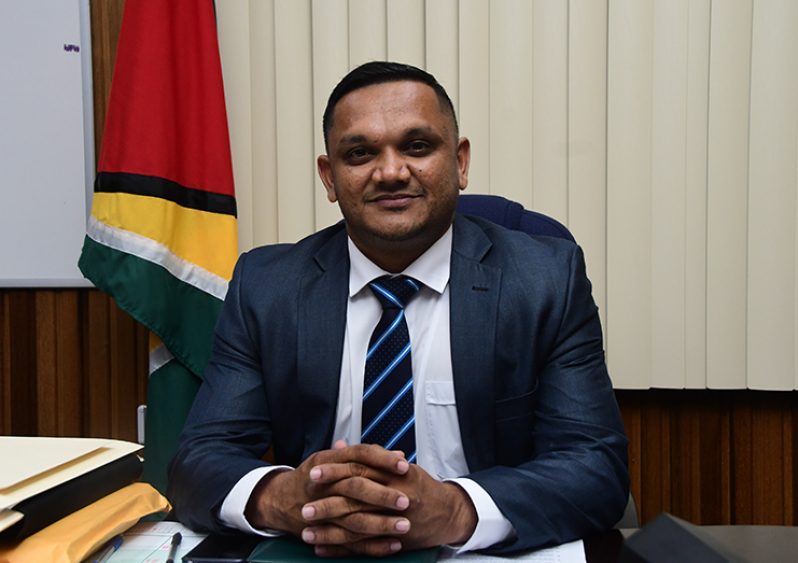 Minister of Natural Resources, Vickram Bharrat
