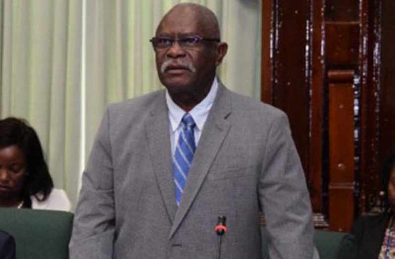 Minister of Citizenship Winston Felix (File photo)