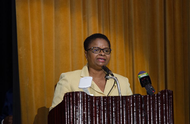 Honorable Volda Ann Lawrence; Minister of Public Health