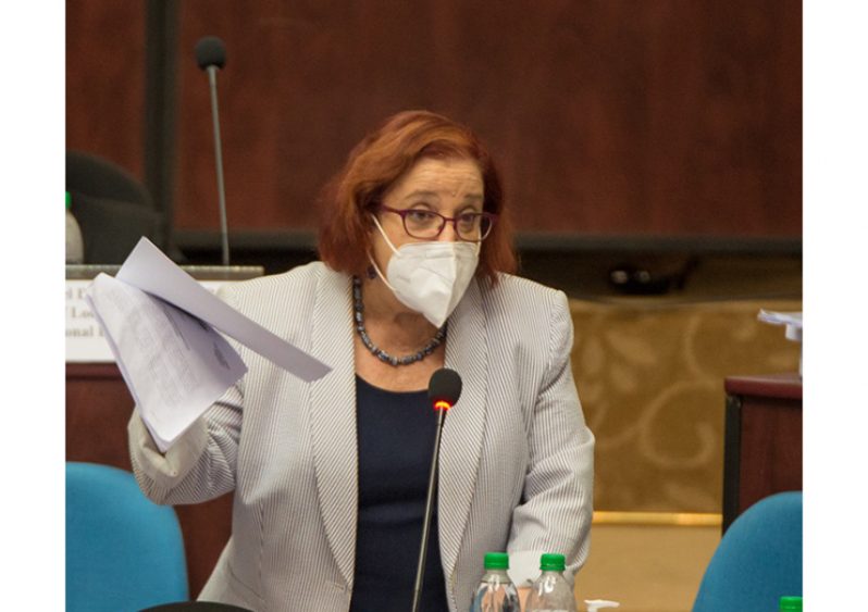 Minister of Governance and Parliamentary Affairs, Gail Teixeira