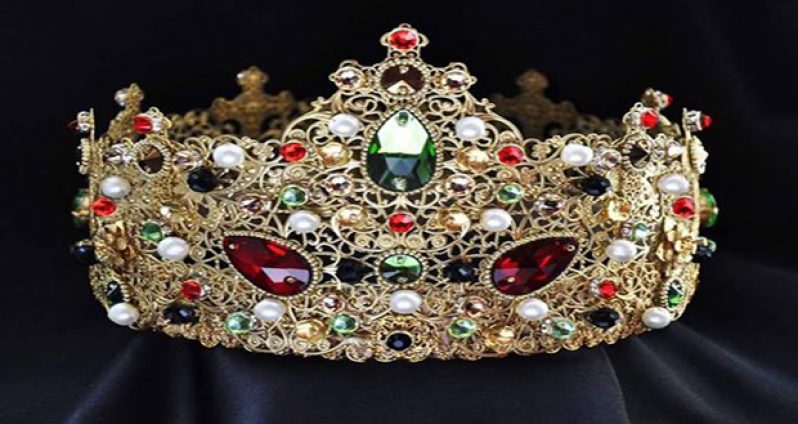 The 24k gold plated Miss Guyana World 2016 crown