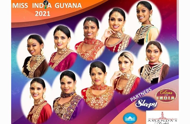 The Miss India Worldwide Guyana Delegates