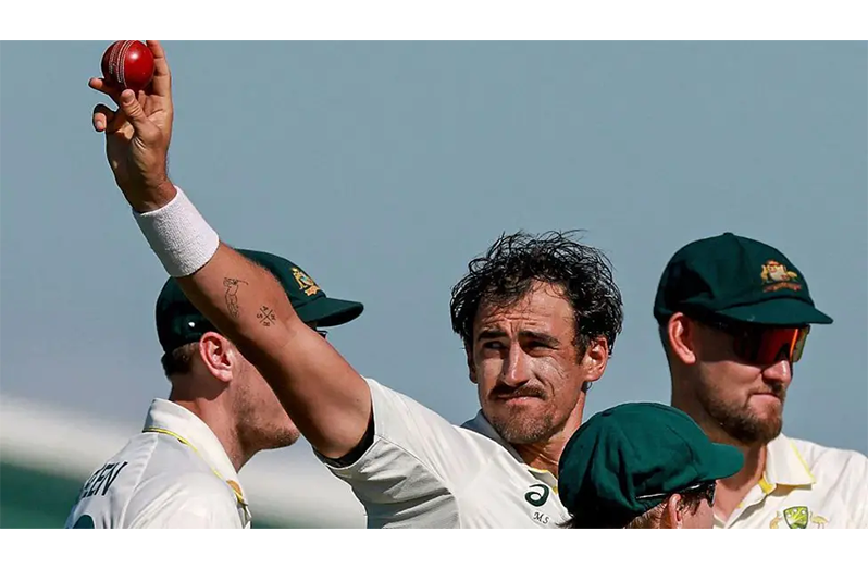 Mitchell Starc has the most Test wickets for a left-arm fast bowler