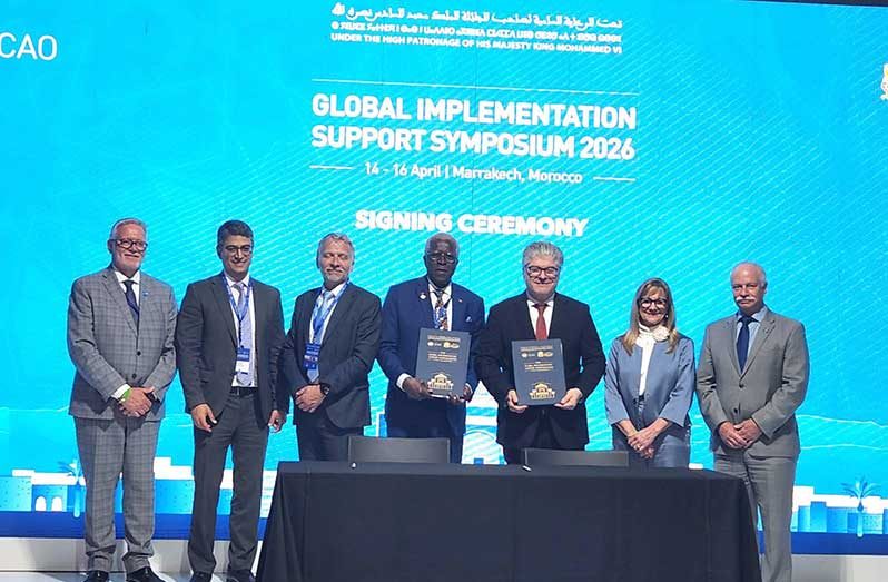 The MoU was signed by Director General of the GCAA, Egbert Field and ICAO Secretary, General Juan Carlos Salazar
