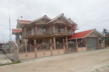 The modern design of a house at Anna Regina
