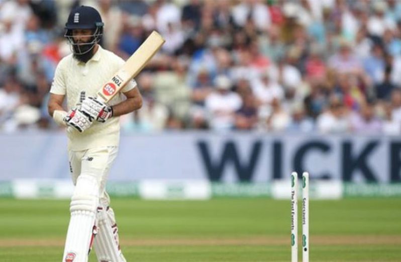 Moeen Ali scored four runs in two innings at Edgbaston and finished with match figures of 3-172.