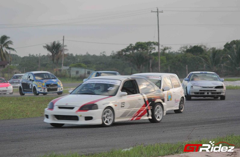Mohamed Ahmad completes the first Sports Tuner class win yesterday