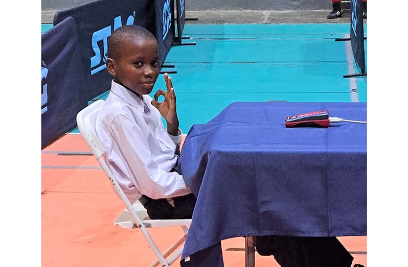 Twelve-year-old Boxing Judge Jumaine Moore