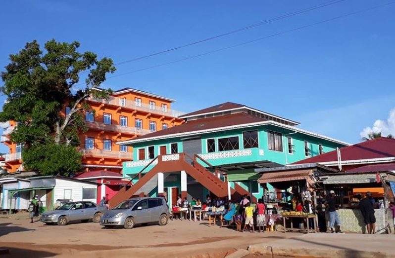 A section of the village of Kumaka at Santa Rosa, Moruca. (Jean La Rose photo)