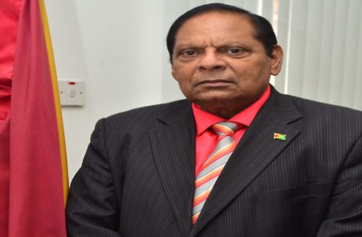 Prime Minister, Moses Nagamootoo