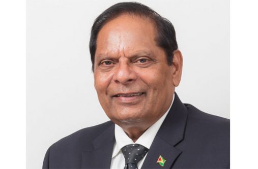 Prime Minister Moses Nagamootoo