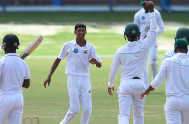Left-arm spinner Gudakesh Motie took 40 wickets in his debut First Class season from seven matches.