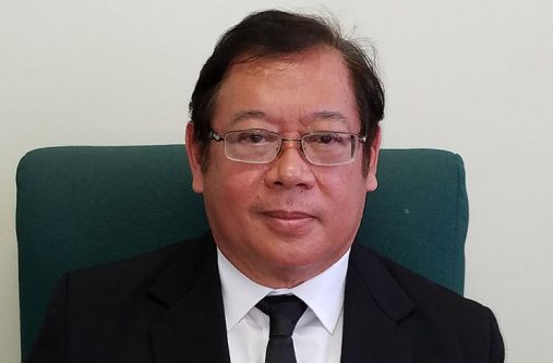 The newly appointed Chief Parliamentary Counsel Charles Fung-A-Fatt
