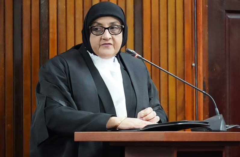 Director of Public Prosecutions, Mrs. Shalimar Ali-Hack, SC