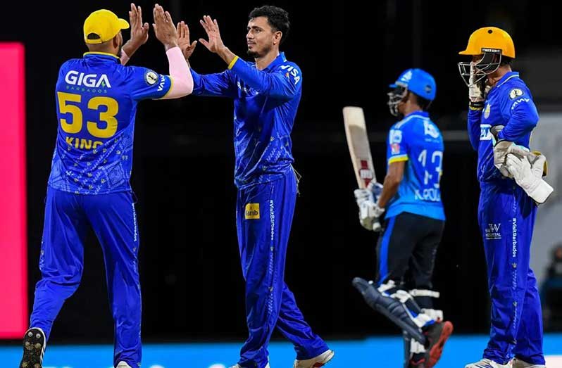 Mujeeb Ur Rahman was the Player of the Match for his three-for • CPL T20