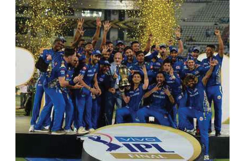 Mumbai Indians claimed the 2019 IPL Trophy