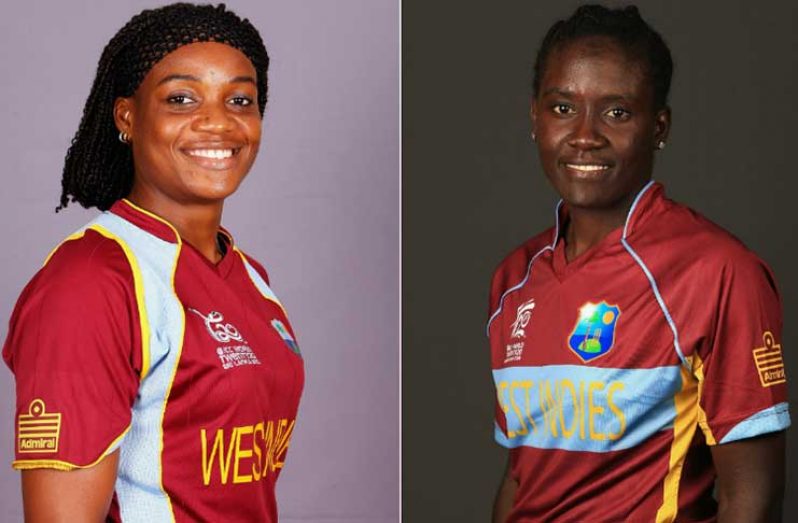 Subrina Munroe (left) and Kycia Knights