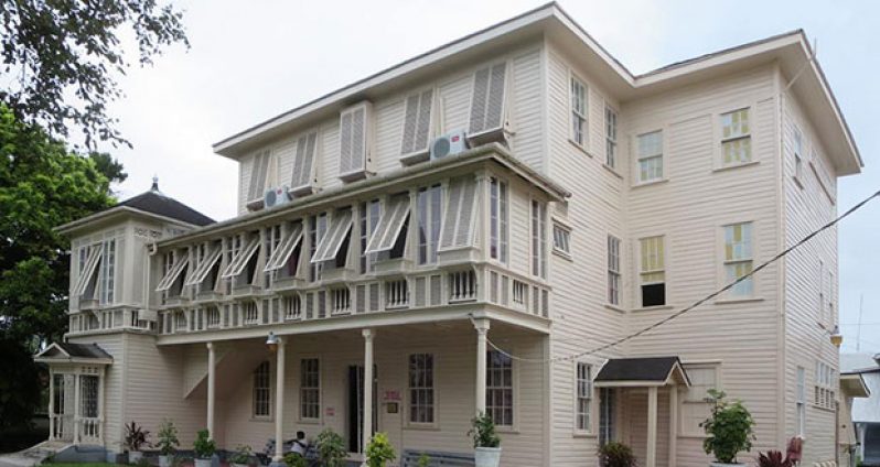 1.	The Walter Roth Museum of Anthropology is housed in this building on Main Street, in downtown Georgetown