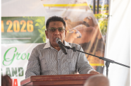 Minister of Agriculture, Zulfikar Mustapha (Delano Williams photo)