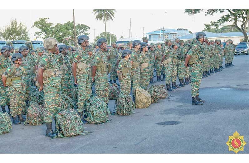The exercise, a core component of the GDF professional standards, included a full kit and appearance inspection