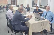 The NCERD Information Technology Unit, in conjunction with the MISU, convened a productive exploratory meeting with international ICT and STEM Robotics Consultant, Mr. William Neal