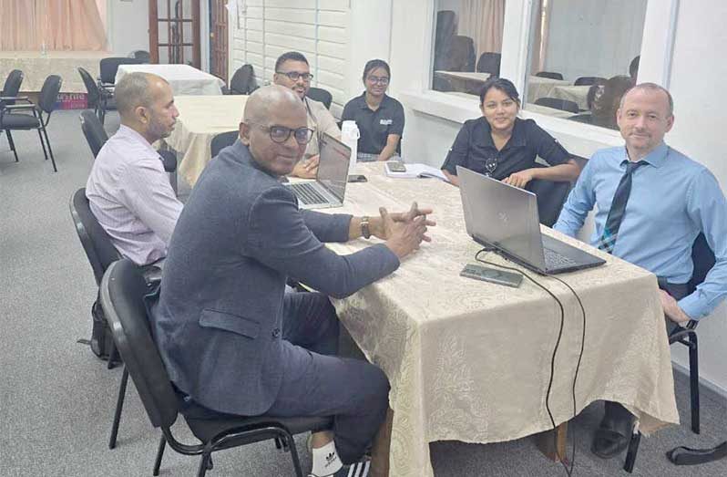 The NCERD Information Technology Unit, in conjunction with the MISU, convened a productive exploratory meeting with international ICT and STEM Robotics Consultant, Mr. William Neal