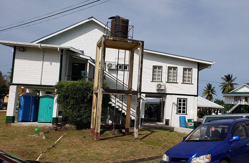 The NDIA buildings that were constructed in GuySuCo’s LBI Estate, ECD compound.
