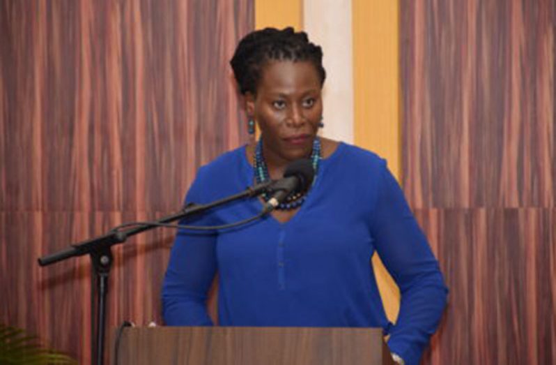 Director of the Department of Environment, Ndibi Schwiers