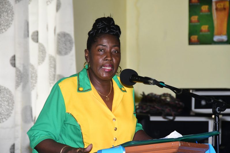 Minister within the Ministry of Agriculture with responsibility for Rural Affairs, Valarie Patterson Yearwood