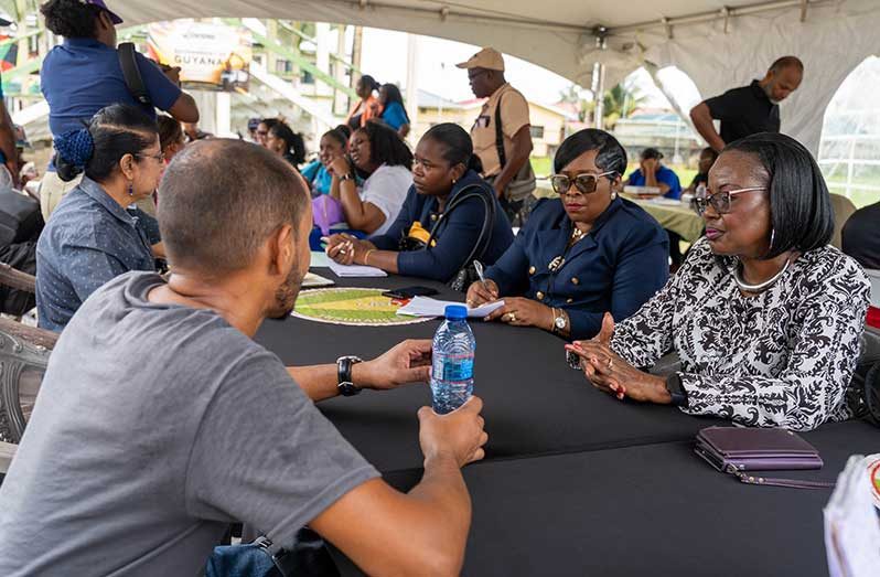During the two-day cabinet outreach which concluded on Monday, residents had the opportunity to receive guidance on all NIS issues, including contributions, pension and other benefits (National Insurance Scheme photo)